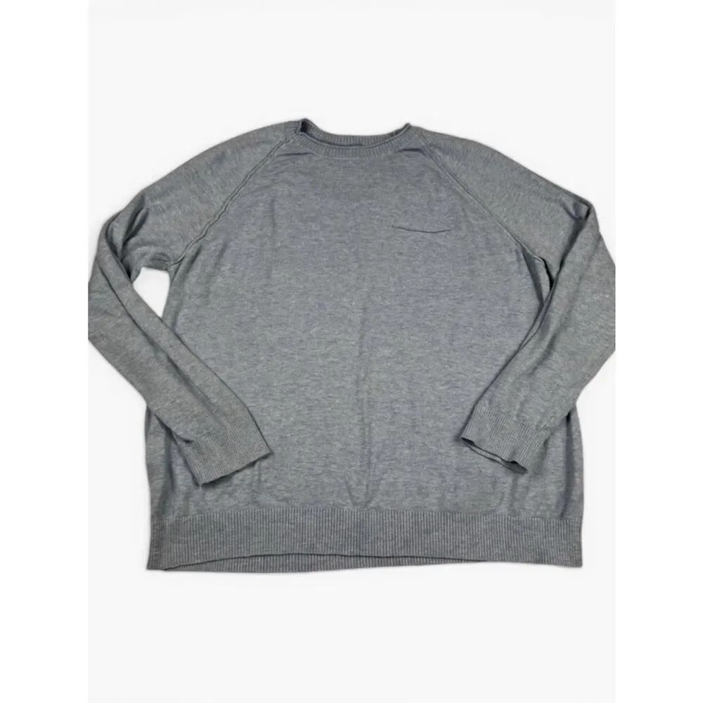 Tommy Bahama Mens Sweater Blue Soft Layering Comfort Breathable Knit Pullover M